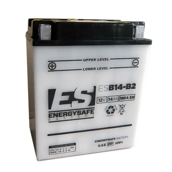 Honda cb s (g/j) (nc22) 350 batteria es esb14-b2 12v/14ah 1988 1990 Offerta Limitata