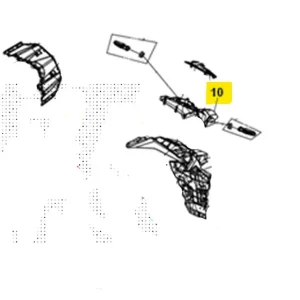 Sym adx 300 carena coperchio illuminazione posteriore 2024 2024 tea30t1cn-eu Promozione Esclusiva