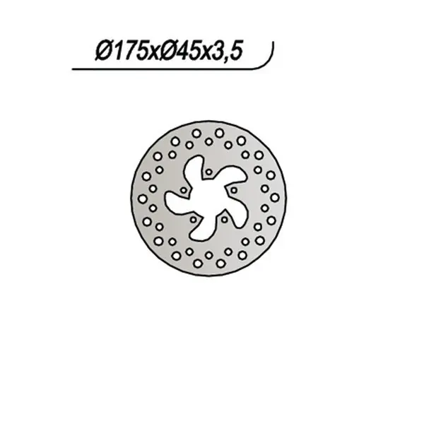Non Perdere Betamotor rev 80 disco freno anteriore ng 646 2002 2003