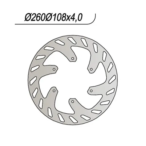 Promozione Factory chrono sm 50 disco freno anteriore ng 295 2002 2002