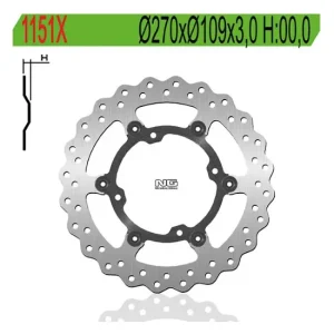 Kawasaki kx 125 disco freno anteriore ng 2006 2008 Nuova Collezione