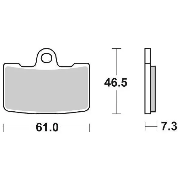 Non Perdere Buell cr 1125 set 4 pastiglie freno anteriore sbs 856 hs 2009 2010