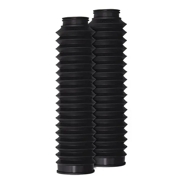 Spedizione Gratuita Soffietti per forcelle 18 denti nero 44 mm 58 mm h 251 mm