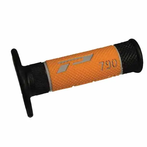 Offerta Limitata Manopole cross progrip 790 triple density arancio ø mm 22-25 / lungo mm 115