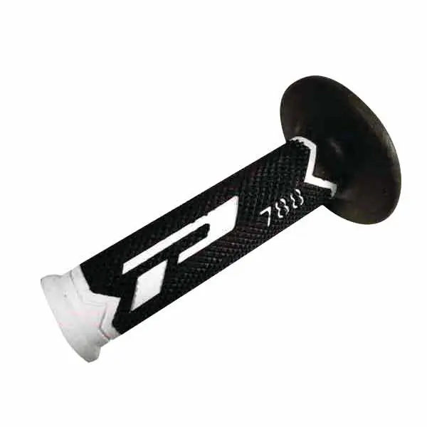 Prezzo Conveniente Manopole cross progrip 788 triple density bianco nero titan ø 22-25mm long 115mm