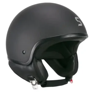 Casco demi-jet nero opaco taglia s Ultime Pezzi