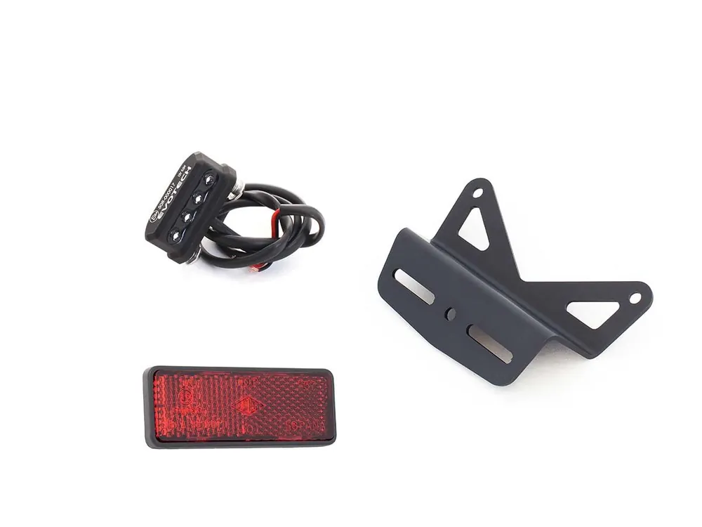 Soddisfatti O Rimborsati KIT LUCE TARGA + SUPPORTO + CATADIOTTRO EVOTECH SUZUKI SV 650 S 1999-2014-