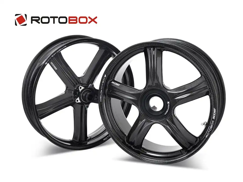 Nuova Collezione COPPIA CERCHI CARBONIO ROTOBOX BOOST MONOBRACCIO DUCATI MONSTER 1200 S / R 2016-2020-