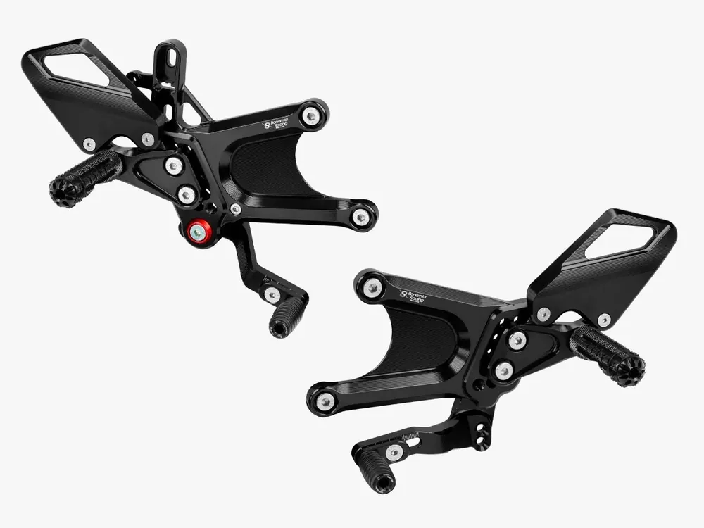 Prezzo Basso PEDANE ARRETRATE REGOLABILI BONAMICI RACING REGOLABILI DUCATI PANIGALE V4 / S 2025-