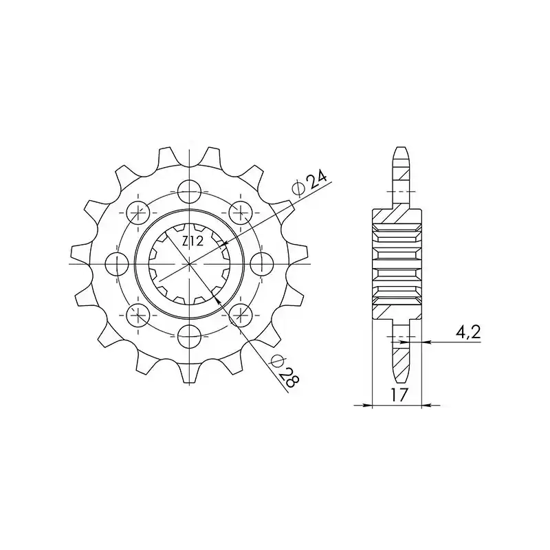 Offerta Limitata PIGNONE P520 - Z13 (DIS.20511)
