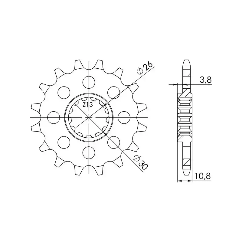 PIGNONE P520 - Z15 (DIS.21804) Offerta Speciale