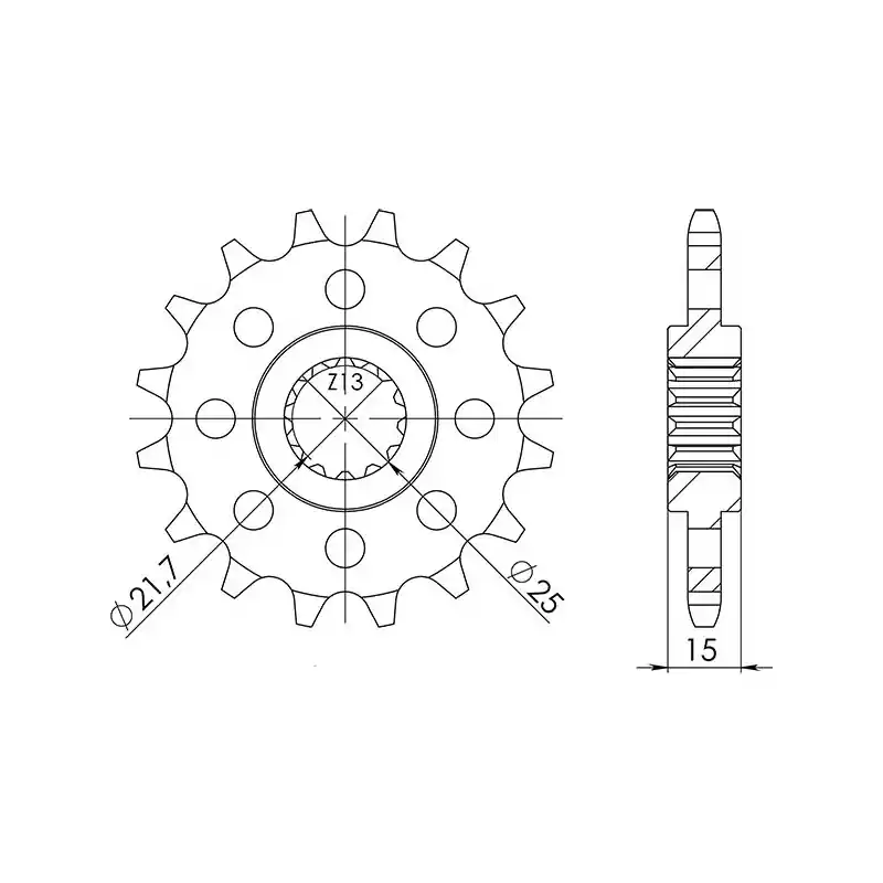 PIGNONE P525 - Z14 (DIS.24506) Affare