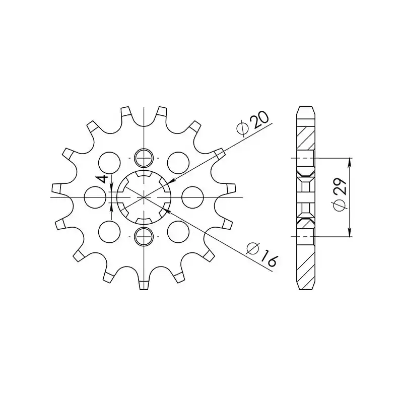 PIGNONE P428 - Z15 (DIS.33201) Quantità Limitata