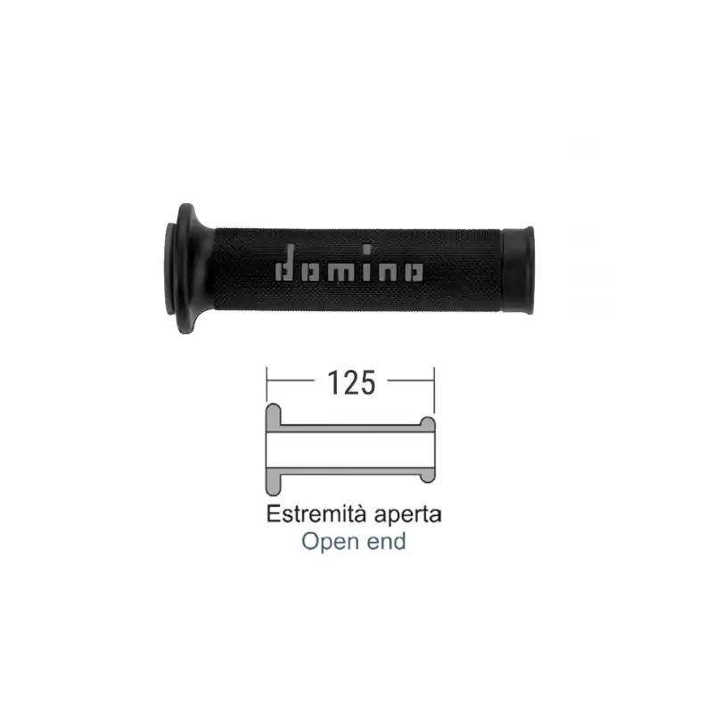 Offerta Del Giorno MANOPOLE DOMINO STRADALI NERO/GRIGIO