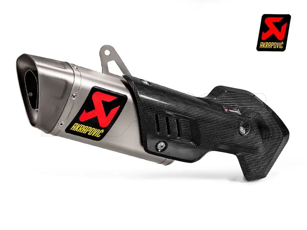 Nuovo Arrivo TERMINALE SLIP ON AKRAPOVIC TITANIO DUCATI MULTISTRADA 1200 / S 2015-2018-