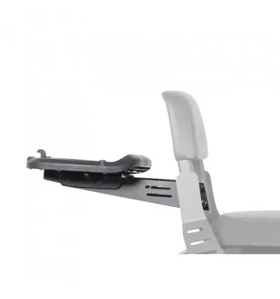 Professionale Supporto portapacchi Shad per schienali serie Custom nero-