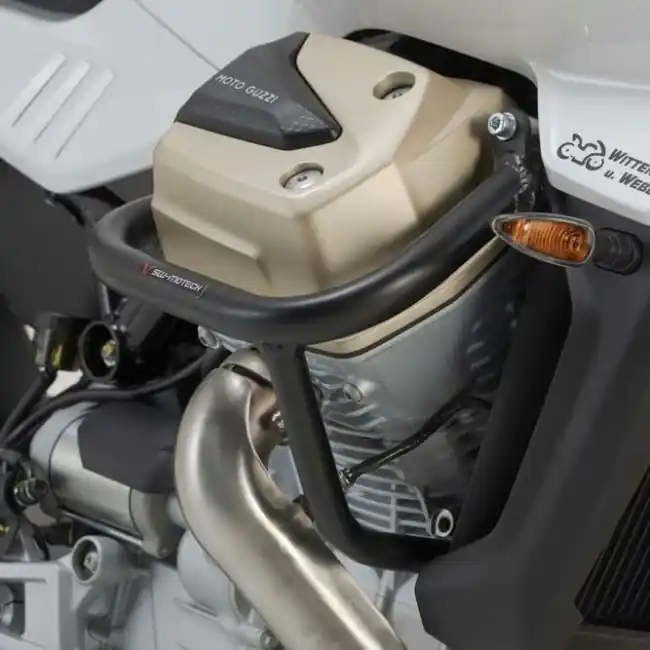 Paramotore SW-Motech per Moto Guzzi Stelvio 1000 e V100 Mandello- Solo Oggi