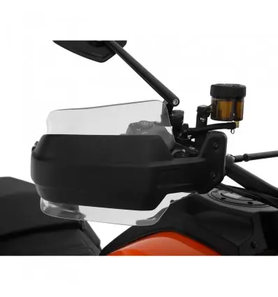 Estensione Wunderlich per paramani originali su Harley Davidson Pan America-Nero Prezzo Conveniente
