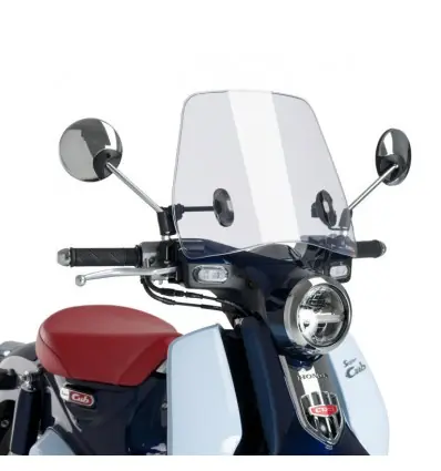 Prezzo Scontato Parabrezza trasparente Puig Trafic per Honda Super Cub C125 dal 2018-
