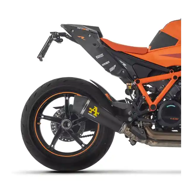 Terminale Arrow X-Kone Dark Carbon End per KTM 1390 Superduke R dal 2024- Quantità Limitata