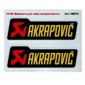 Affare Adesivi per alte temperature e marmitte Akrapovic-