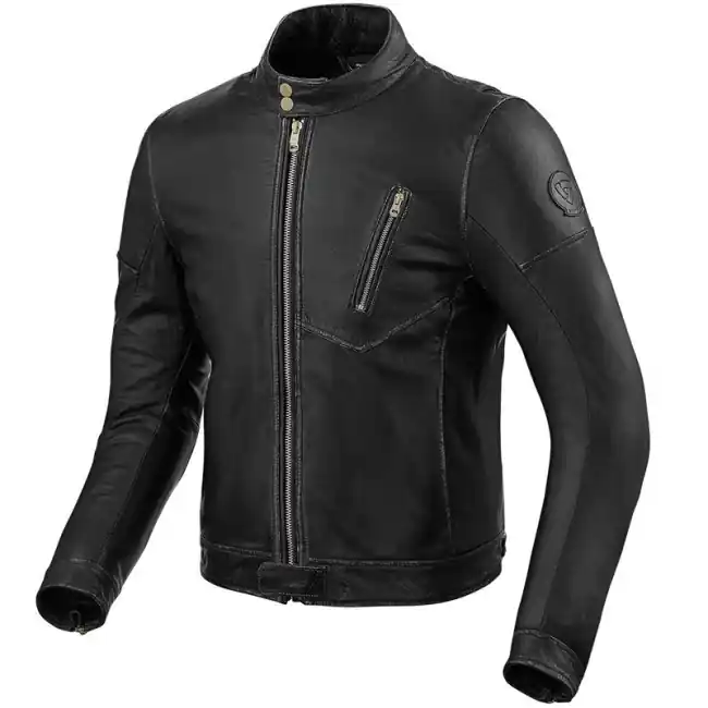 Quantità Limitata Giacca da moto in pelle Revit Albright nera-48