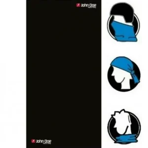Soddisfatti O Rimborsati Collare bandana John Doe Tunnel grafica Basic Black-