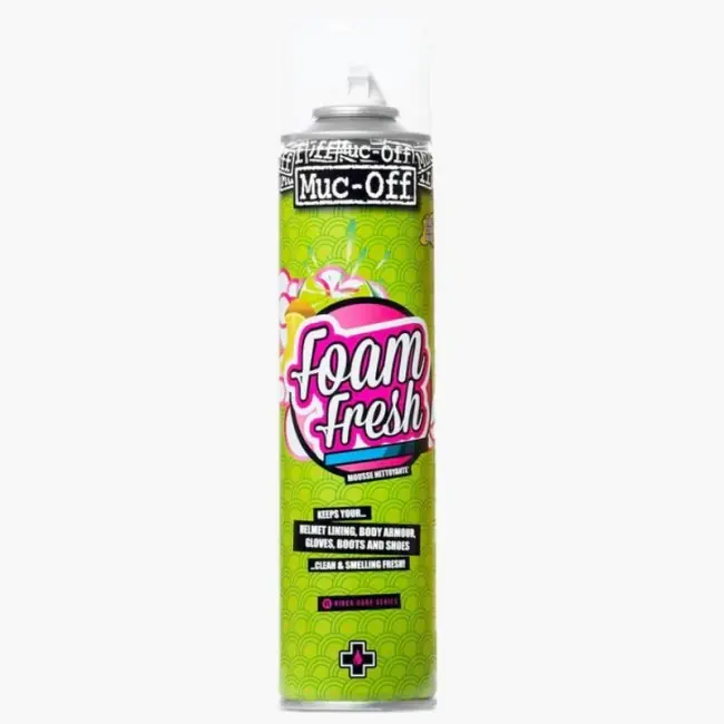 Schiuma detergente Muc-Off per interno caschi e scarpe moto- Saldi