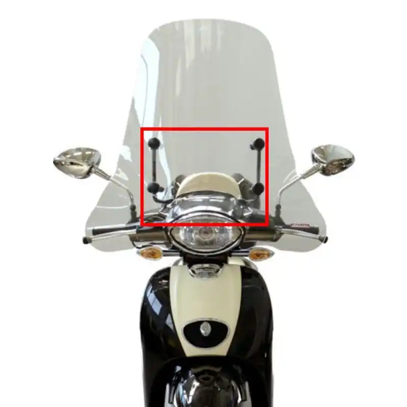 Attacchi parabrezza | Aprilia Scarabeo Spedizione Gratuita