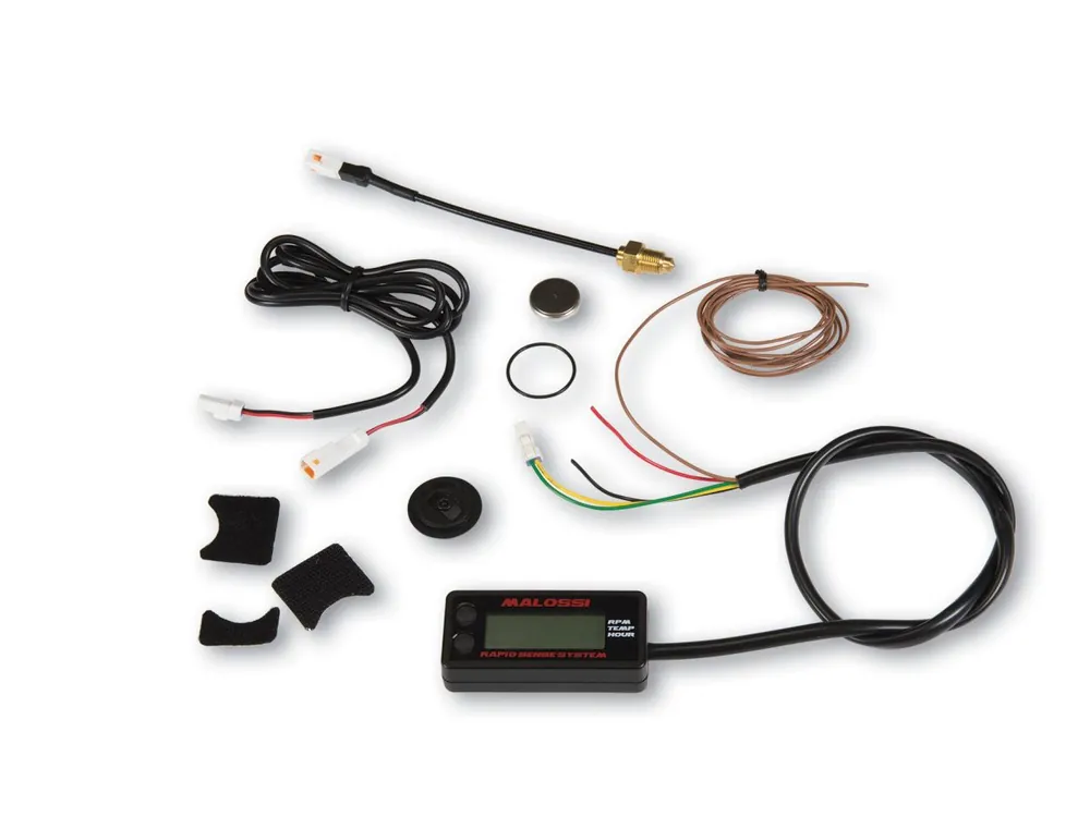 RAPID SENSE SYSTEM RPM TEMP HOUR METER MALOSSI PIAGGIO FLY 50 2T- Pagamento Sicuro