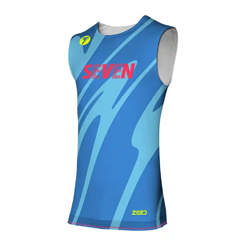 Maglia Seven MX Zero 26.1 Sway cyan-S Quantità Limitata