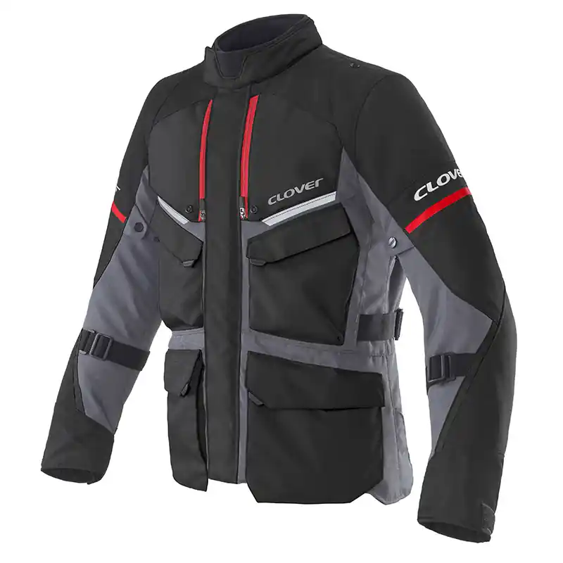 Acquista Ora Giacca Clover Scout 5 WP rosso nero-S
