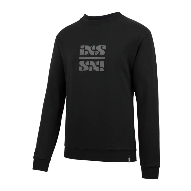 Felpa Ixs Brand Organic 2.0 nero-M Solo Oggi