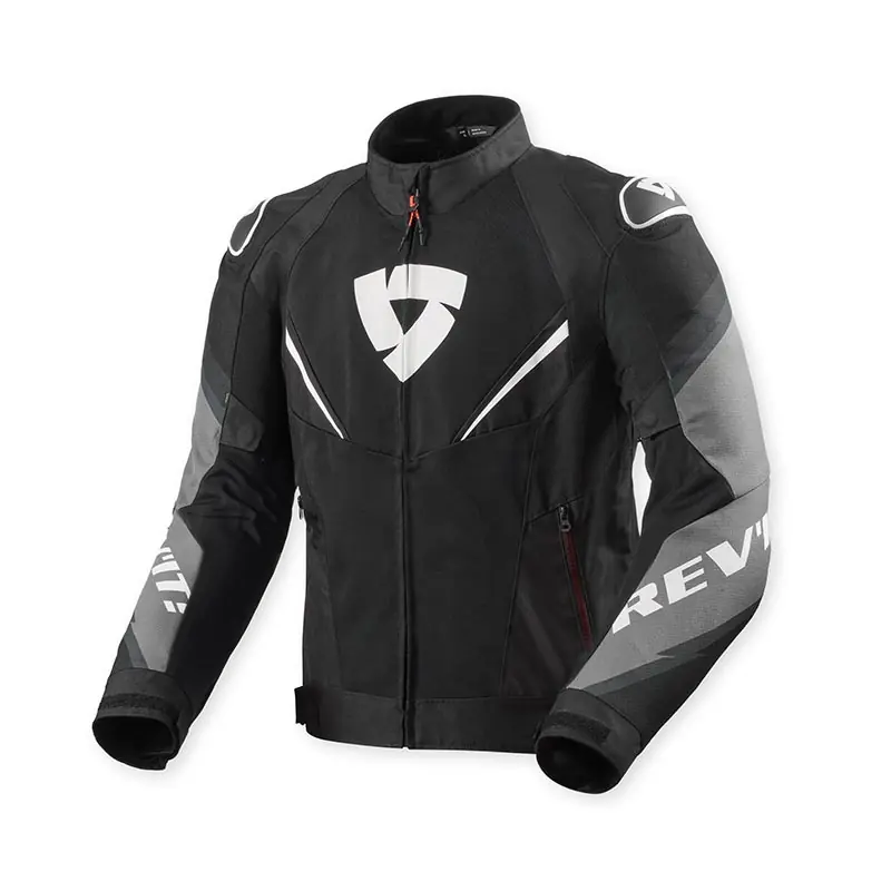 Popolare Giacca Rev'It Quantum 3 Air nero bianco-XS