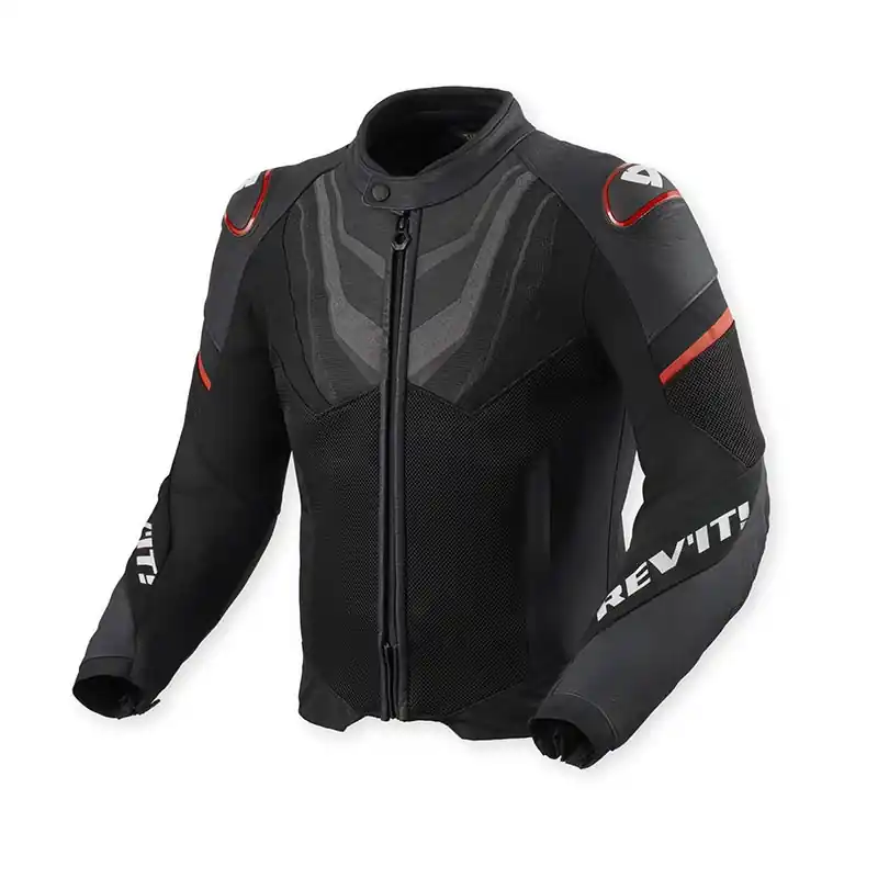 Non Perdere Giacca Rev'It Mantis 3 H2O nero rosso-S