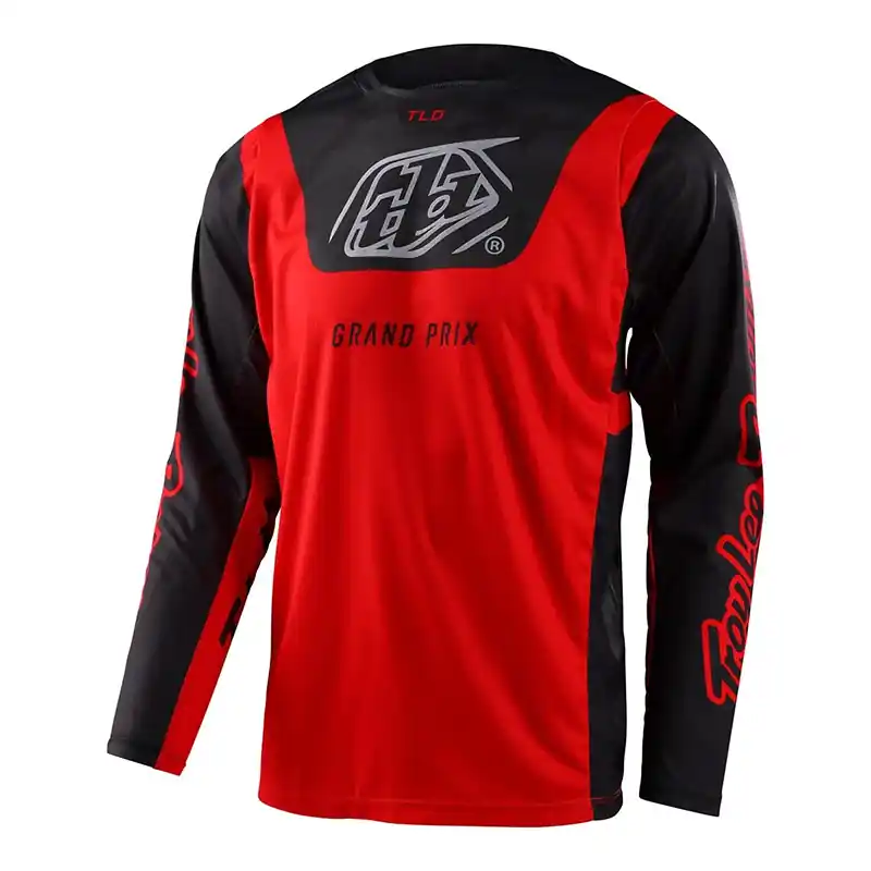 Popolare Maglia Troy Lee Designs Gp Pro Blends rosso nero-S