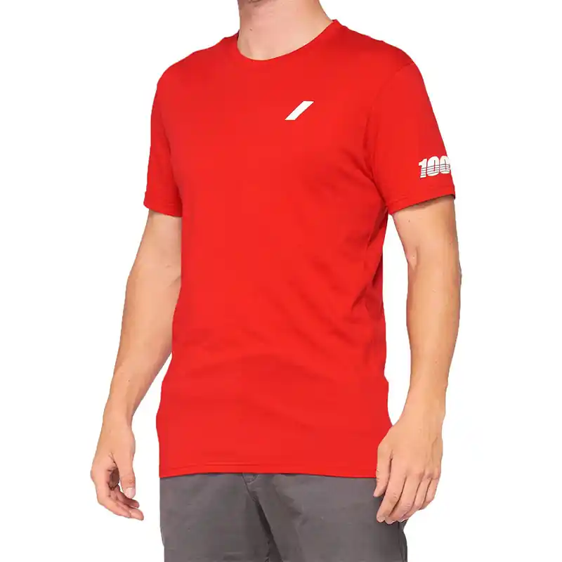 100% Tiller T Shirt rosso-M Prezzo Conveniente