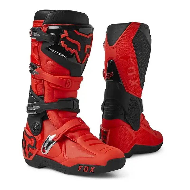 Stivali Fox Motion rosso fluo-9 Promozione