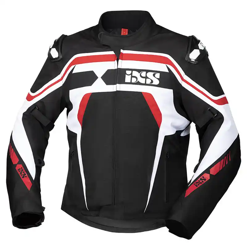 Giacca IXS Sport RS-700 ST nero bianco rosso-M Compra Adesso