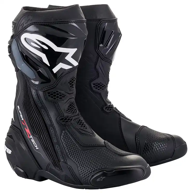 Stivali Alpinestars Supertech R nero-44 Pagamento Sicuro