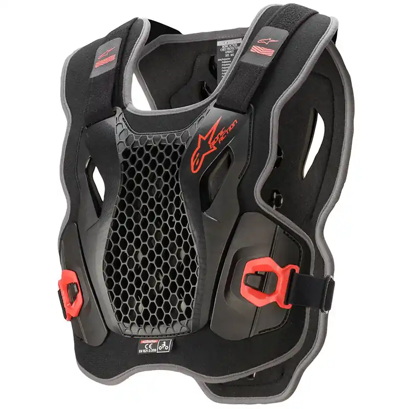 Soddisfatti O Rimborsati Pettorina Alpinestars Bionic Action nero rosso-XL/2XL