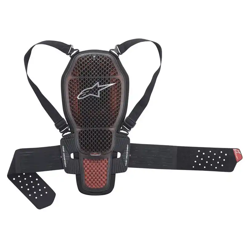 Esclusivo Alpinestars Nucleon KR-1 Cell fumè nero rosso-XS