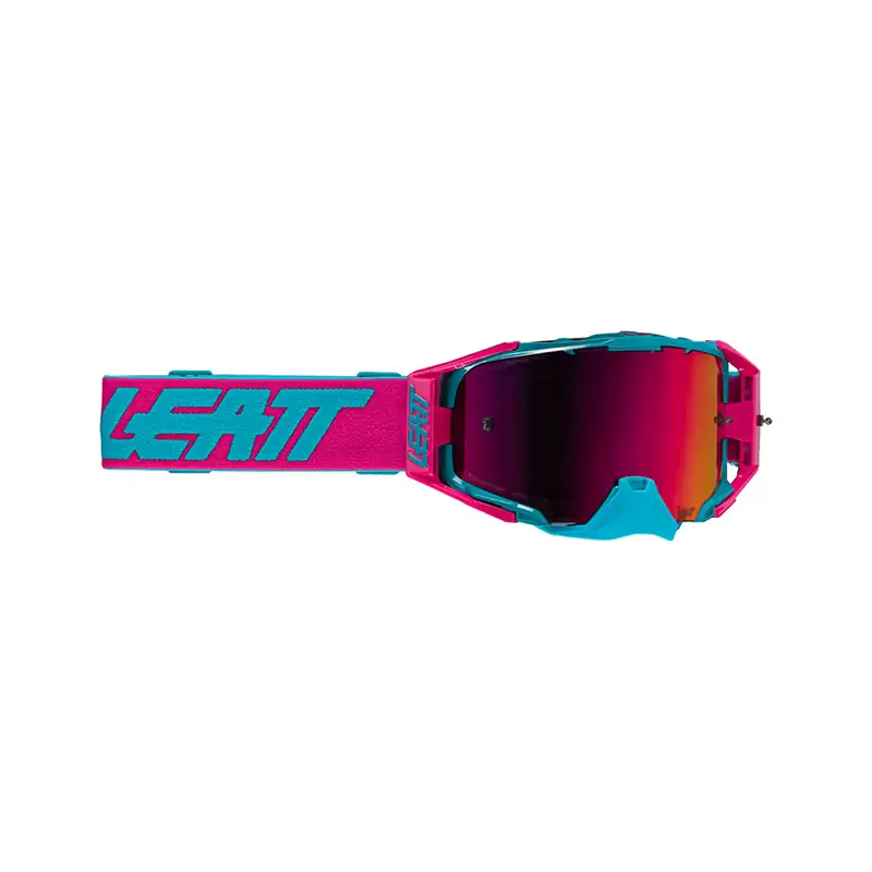 Maschera Leatt Velocity 6.5 Cryztal Iriz rosa- Non Perdere