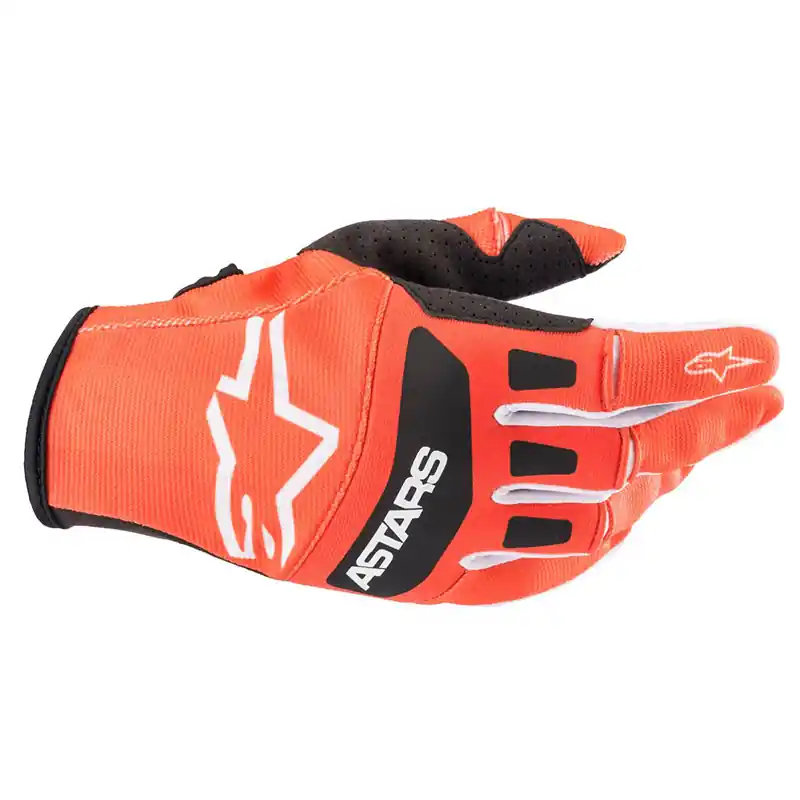 Ultimissimo Modello Guanti Alpinestars Techstar 2022 arancio-