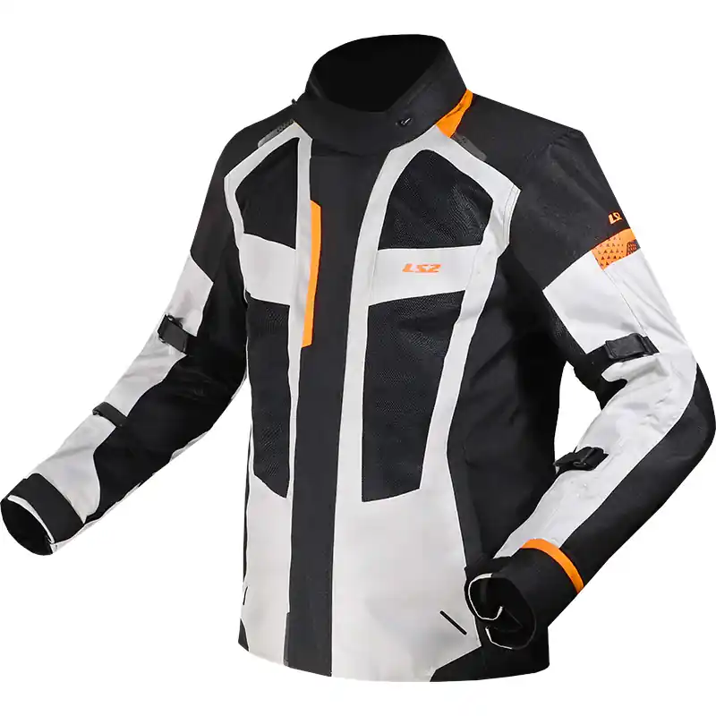 Ordina Subito Giacca LS2 Scout nero grigio arancio-