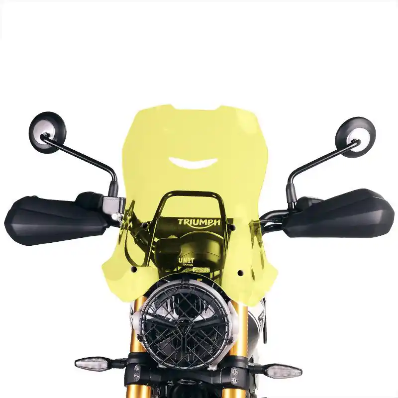 A Buon Prezzo Cupolino Unit Garage GPS Scrambler 400 X giallo-
