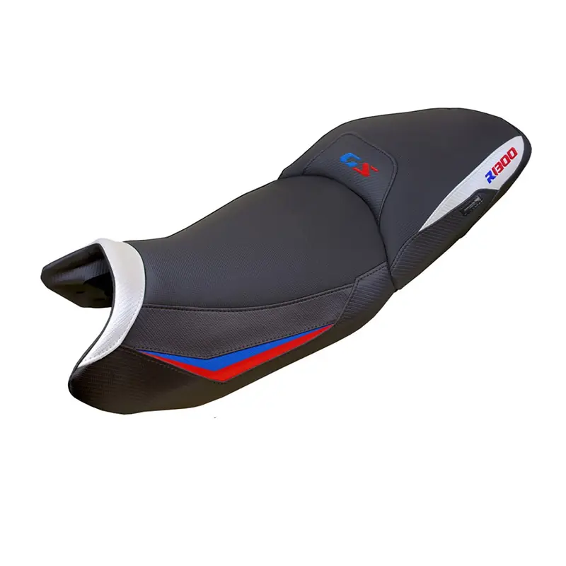 Sella Tpz Dorfen Comfort Rialzata R1300 GS blu rosso- Esclusivo