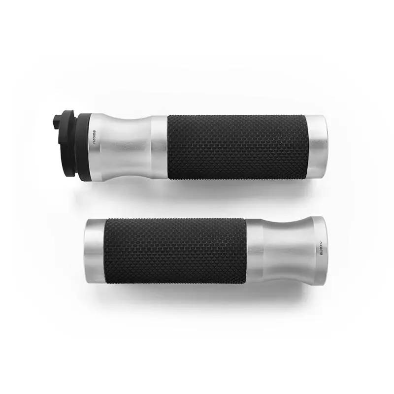 Rizoma Manopole Sport Ride by Wire 22 mm argento- Economico
