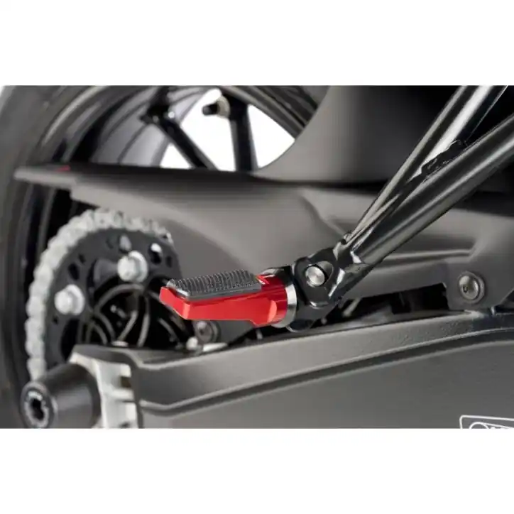 Poggiapiedi Racingbike Sport rosso- Occasione Imperdibile