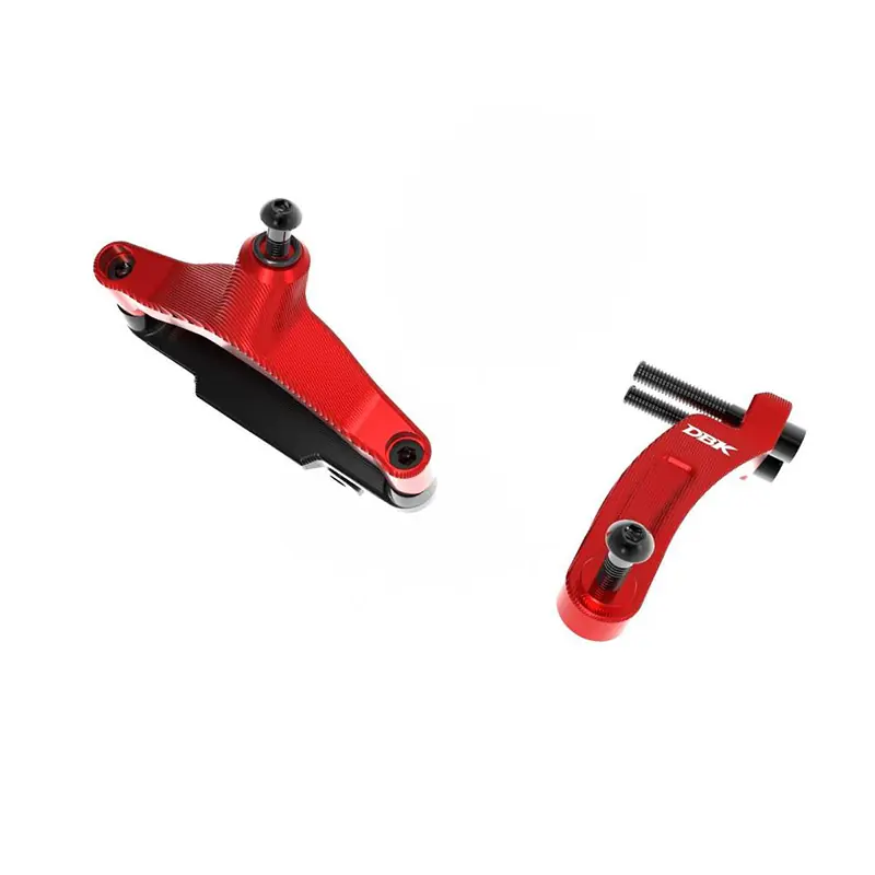 Supporto ammortizzatore di sterzo Dbk HM 698 rosso- Novità